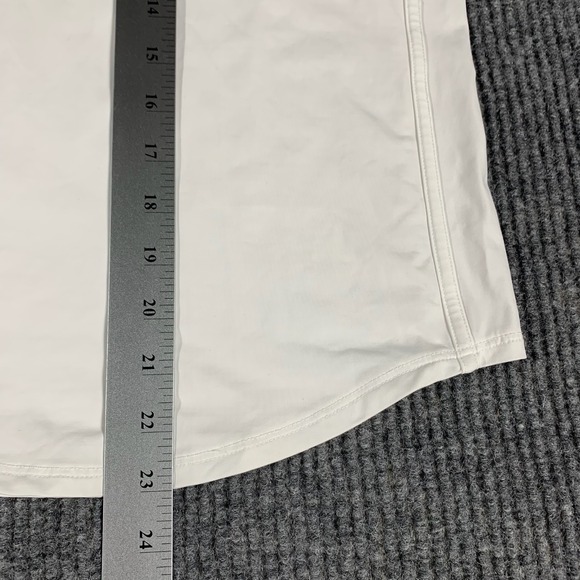 Greyson Top Womens S mall White Quarter Zip Sleeveless Performance Golf Stretch - Picture 12 of 12